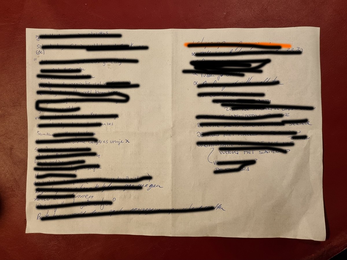 Aantekeningen 19 4 2024